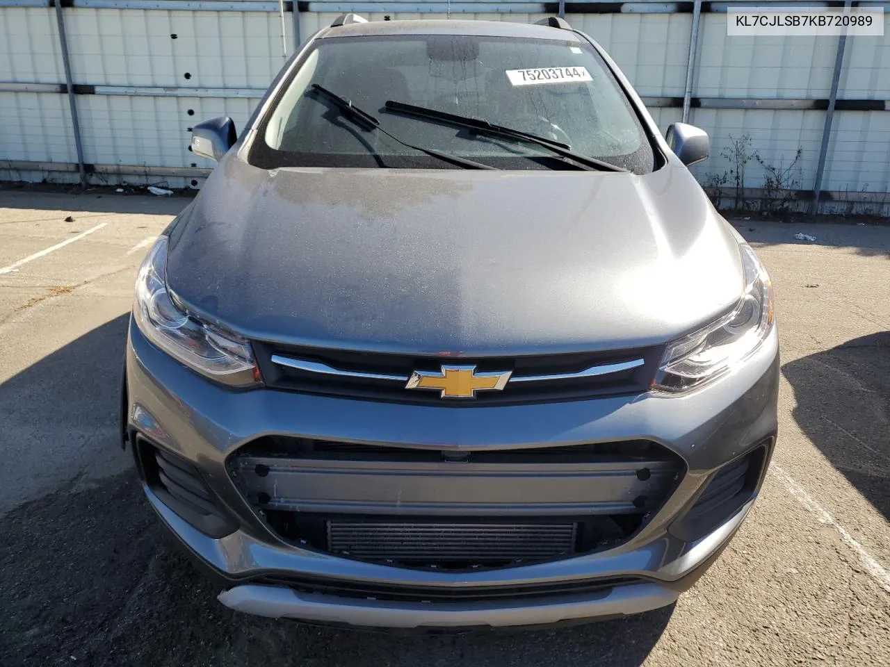 2019 Chevrolet Trax 1Lt VIN: KL7CJLSB7KB720989 Lot: 75203744