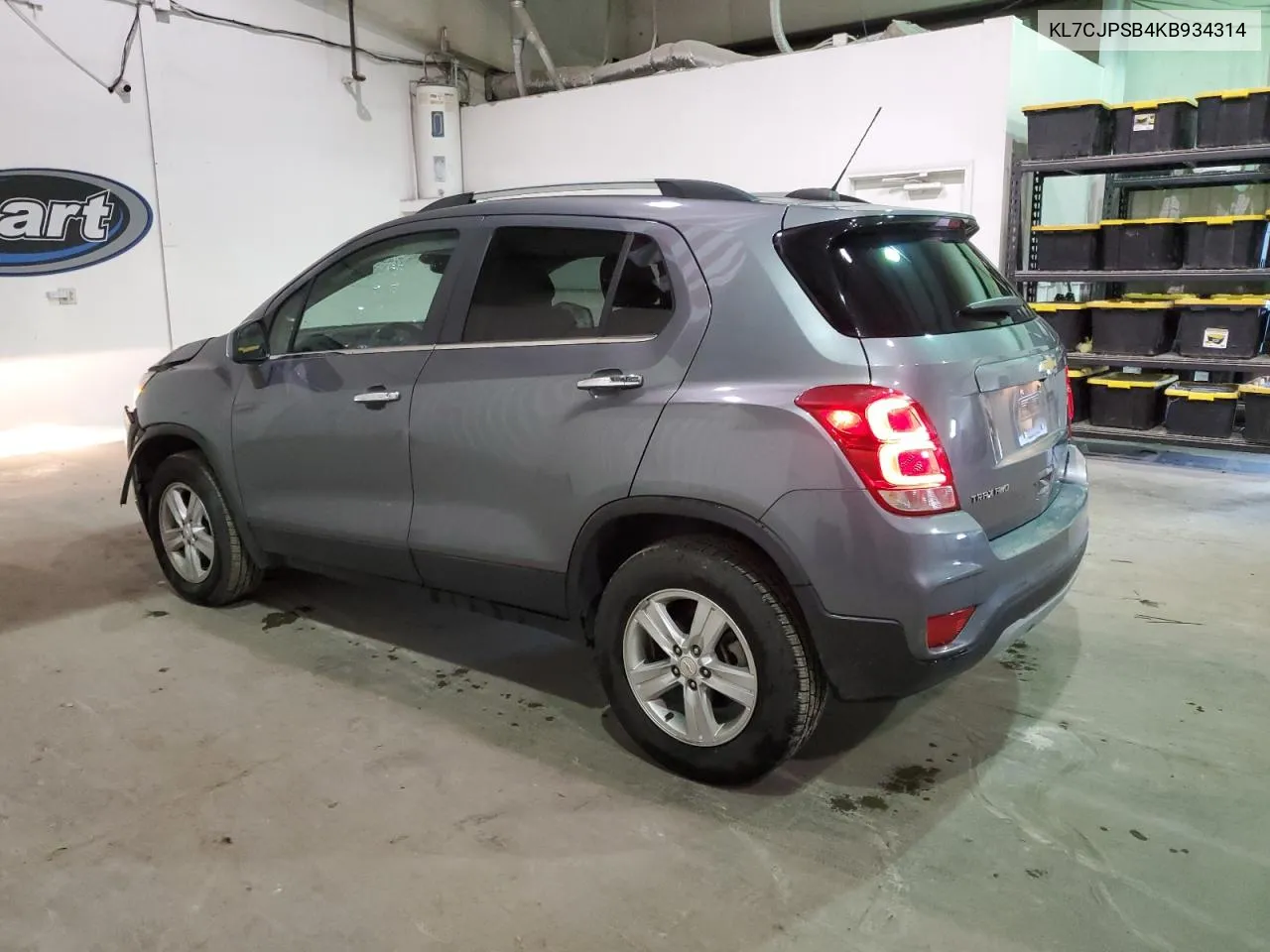 2019 Chevrolet Trax 1Lt VIN: KL7CJPSB4KB934314 Lot: 75279784