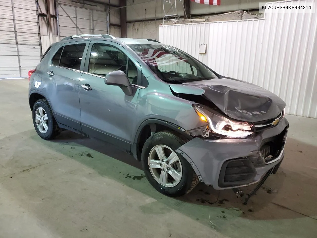 2019 Chevrolet Trax 1Lt VIN: KL7CJPSB4KB934314 Lot: 75279784