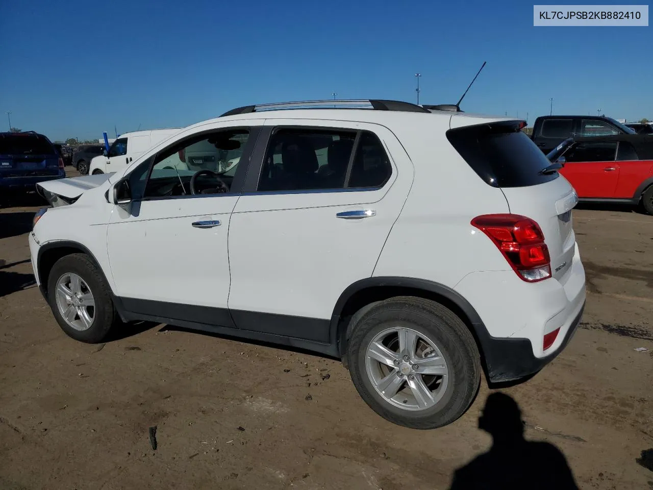 2019 Chevrolet Trax 1Lt VIN: KL7CJPSB2KB882410 Lot: 75319734