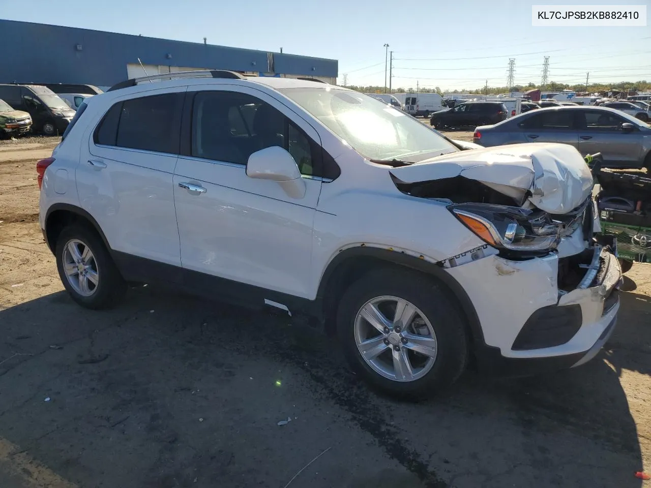 2019 Chevrolet Trax 1Lt VIN: KL7CJPSB2KB882410 Lot: 75319734