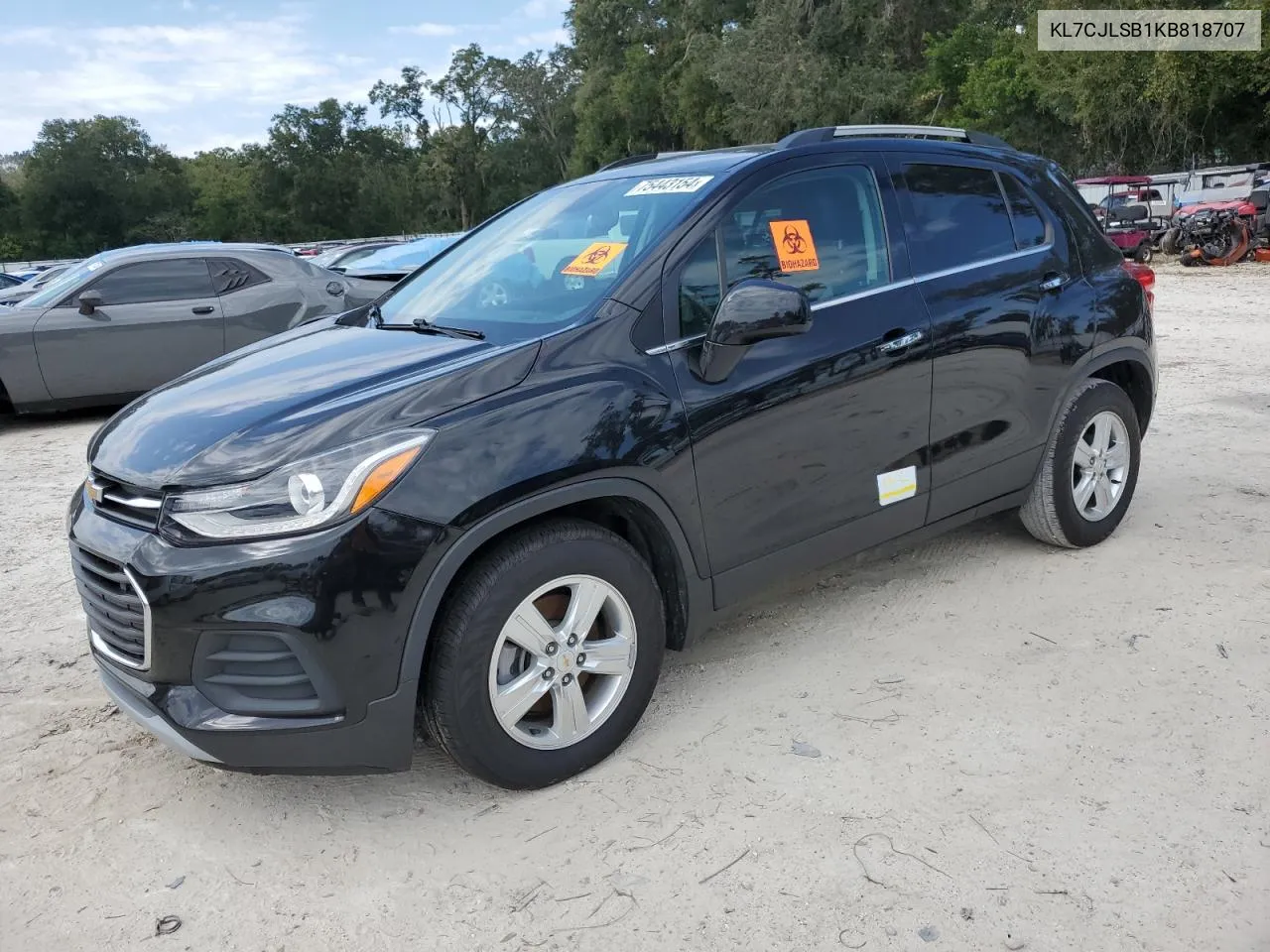 2019 Chevrolet Trax 1Lt VIN: KL7CJLSB1KB818707 Lot: 75443154