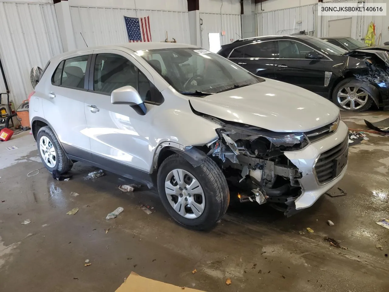 3GNCJKSB0KL140616 2019 Chevrolet Trax Ls