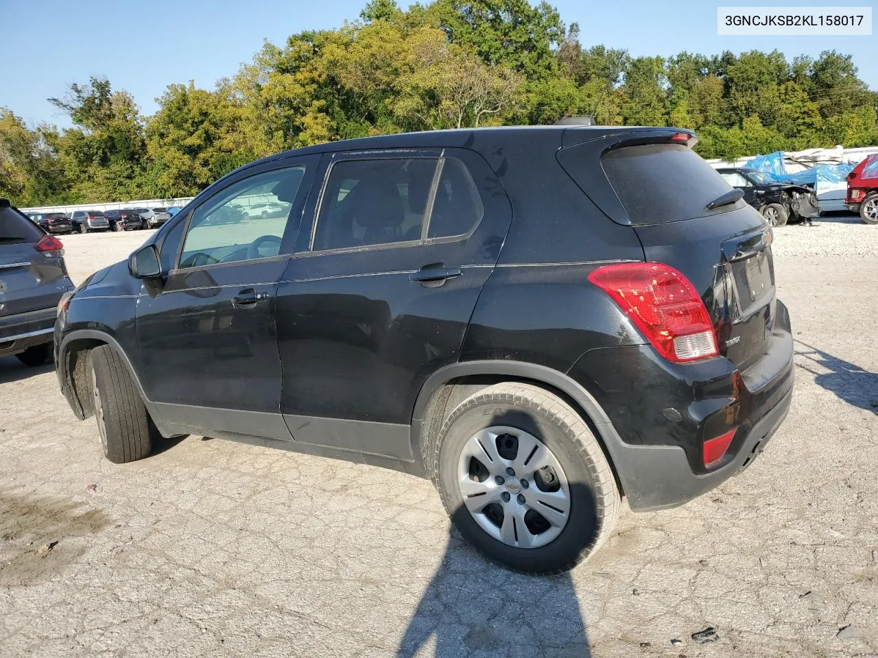 2019 Chevrolet Trax Ls VIN: 3GNCJKSB2KL158017 Lot: 75472754