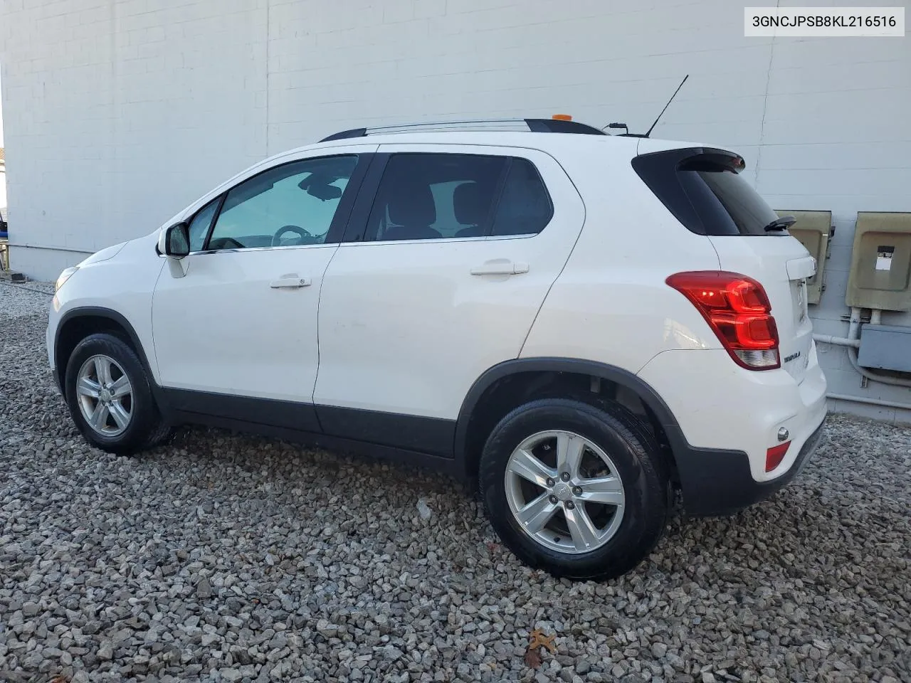 2019 Chevrolet Trax 1Lt VIN: 3GNCJPSB8KL216516 Lot: 75483664