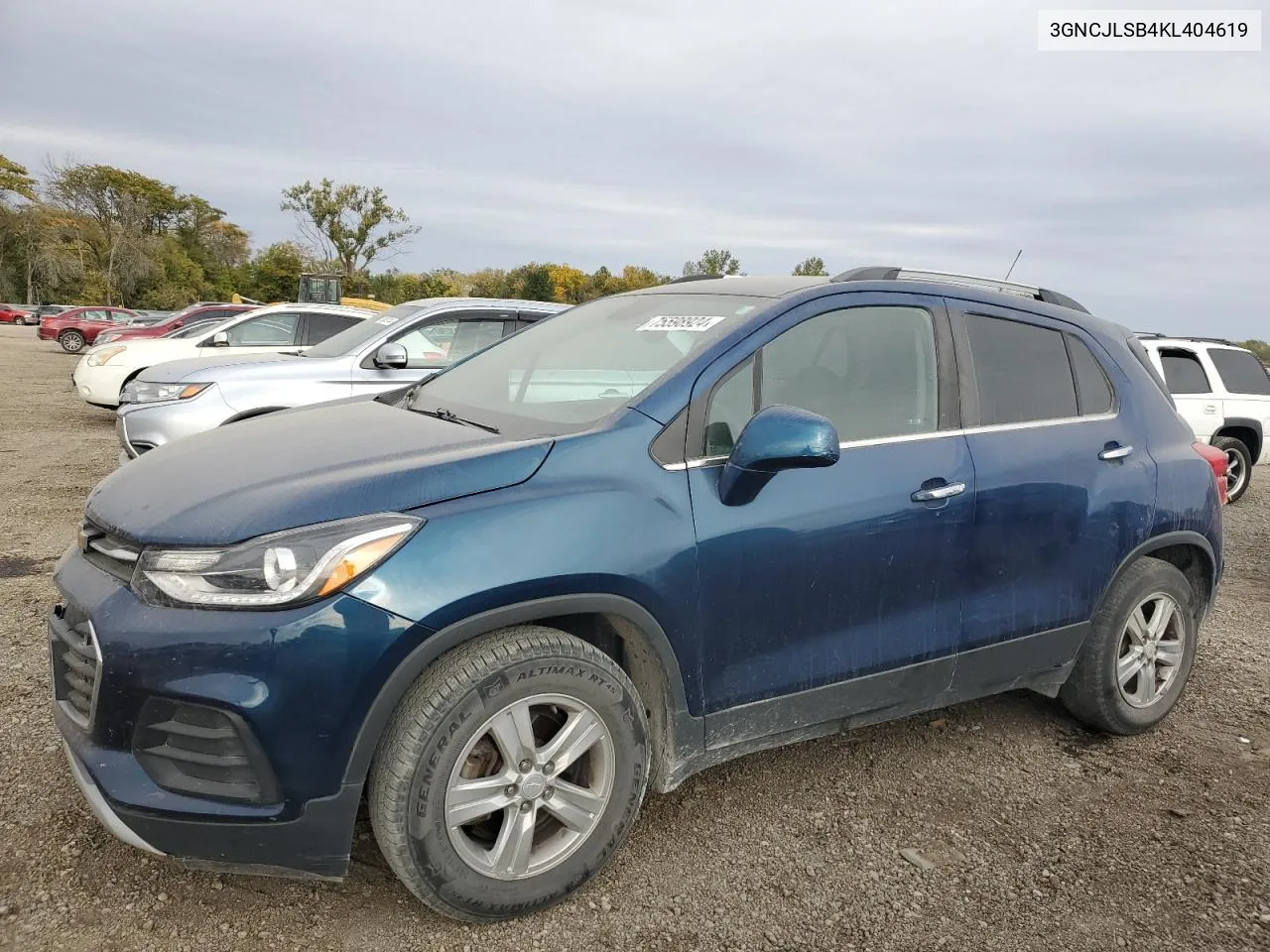 3GNCJLSB4KL404619 2019 Chevrolet Trax 1Lt