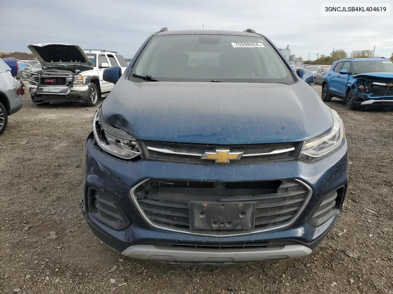 3GNCJLSB4KL404619 2019 Chevrolet Trax 1Lt