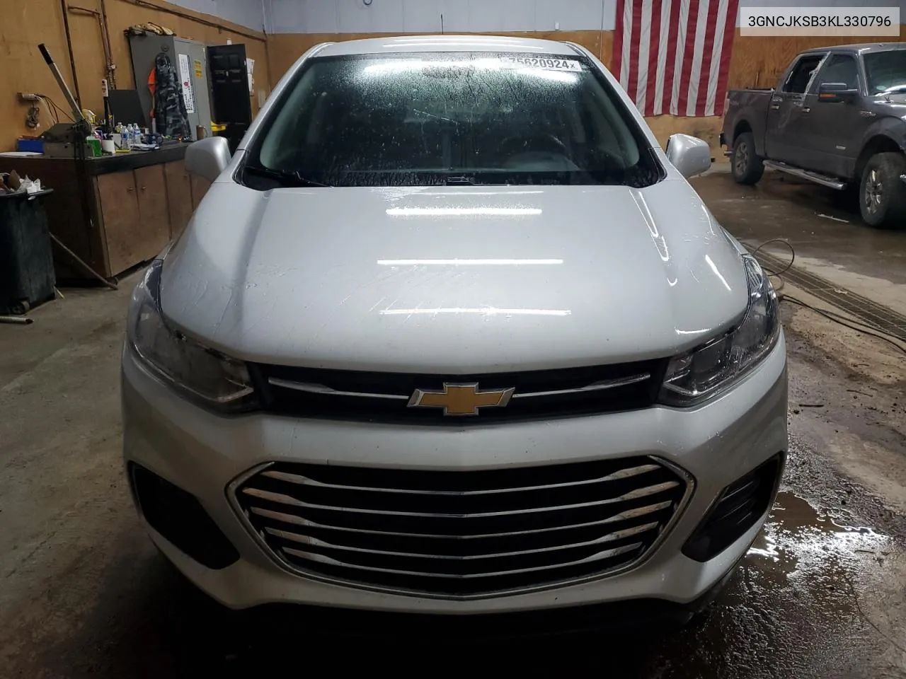 2019 Chevrolet Trax Ls VIN: 3GNCJKSB3KL330796 Lot: 75620924