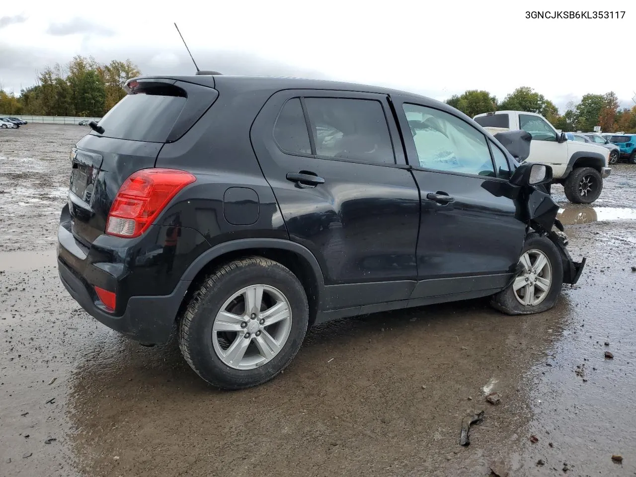 2019 Chevrolet Trax Ls VIN: 3GNCJKSB6KL353117 Lot: 75827524