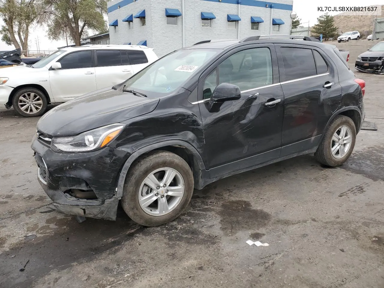 2019 Chevrolet Trax 1Lt VIN: KL7CJLSBXKB821637 Lot: 75828094