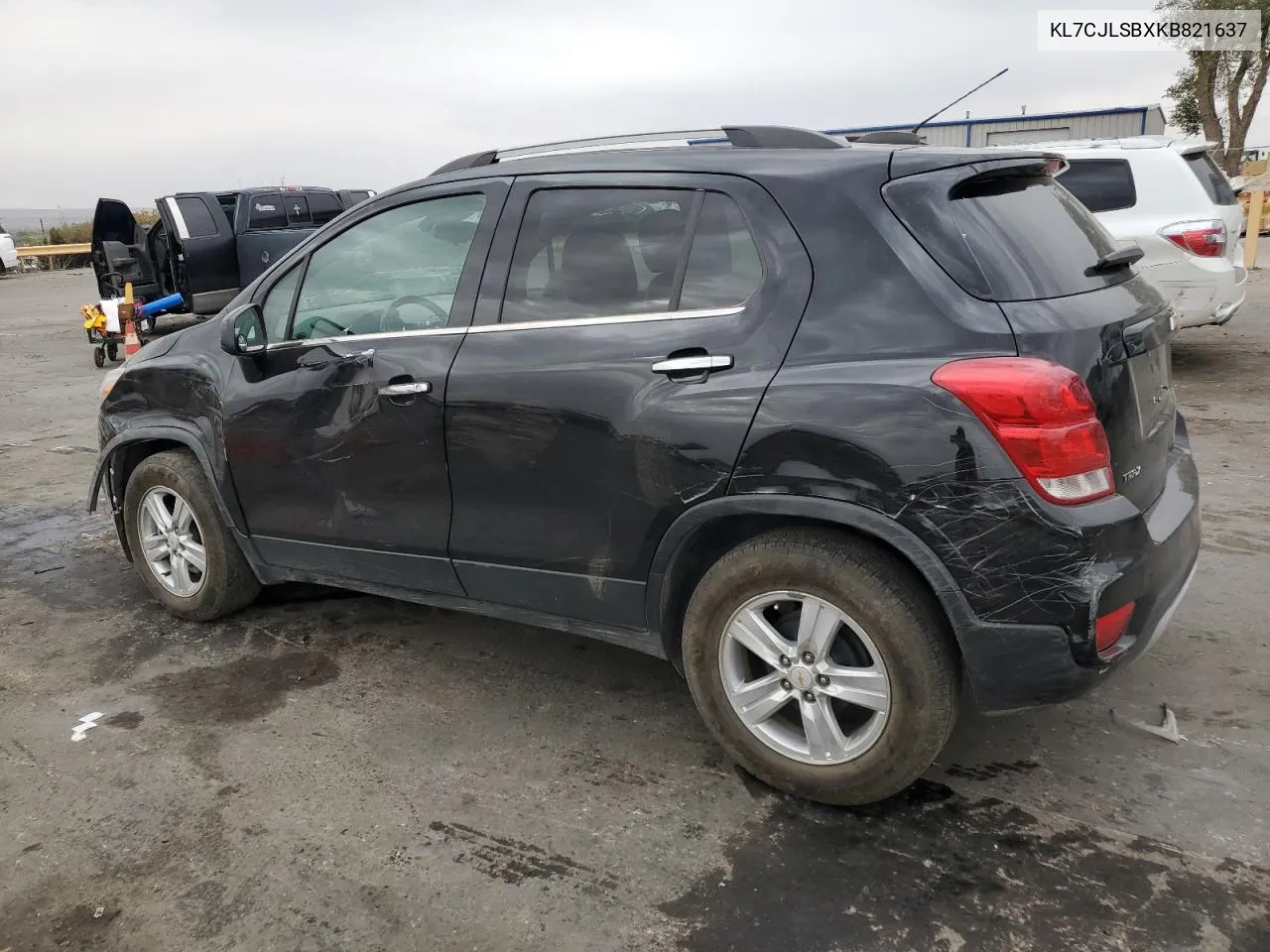 2019 Chevrolet Trax 1Lt VIN: KL7CJLSBXKB821637 Lot: 75828094