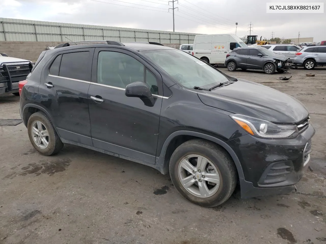 2019 Chevrolet Trax 1Lt VIN: KL7CJLSBXKB821637 Lot: 75828094