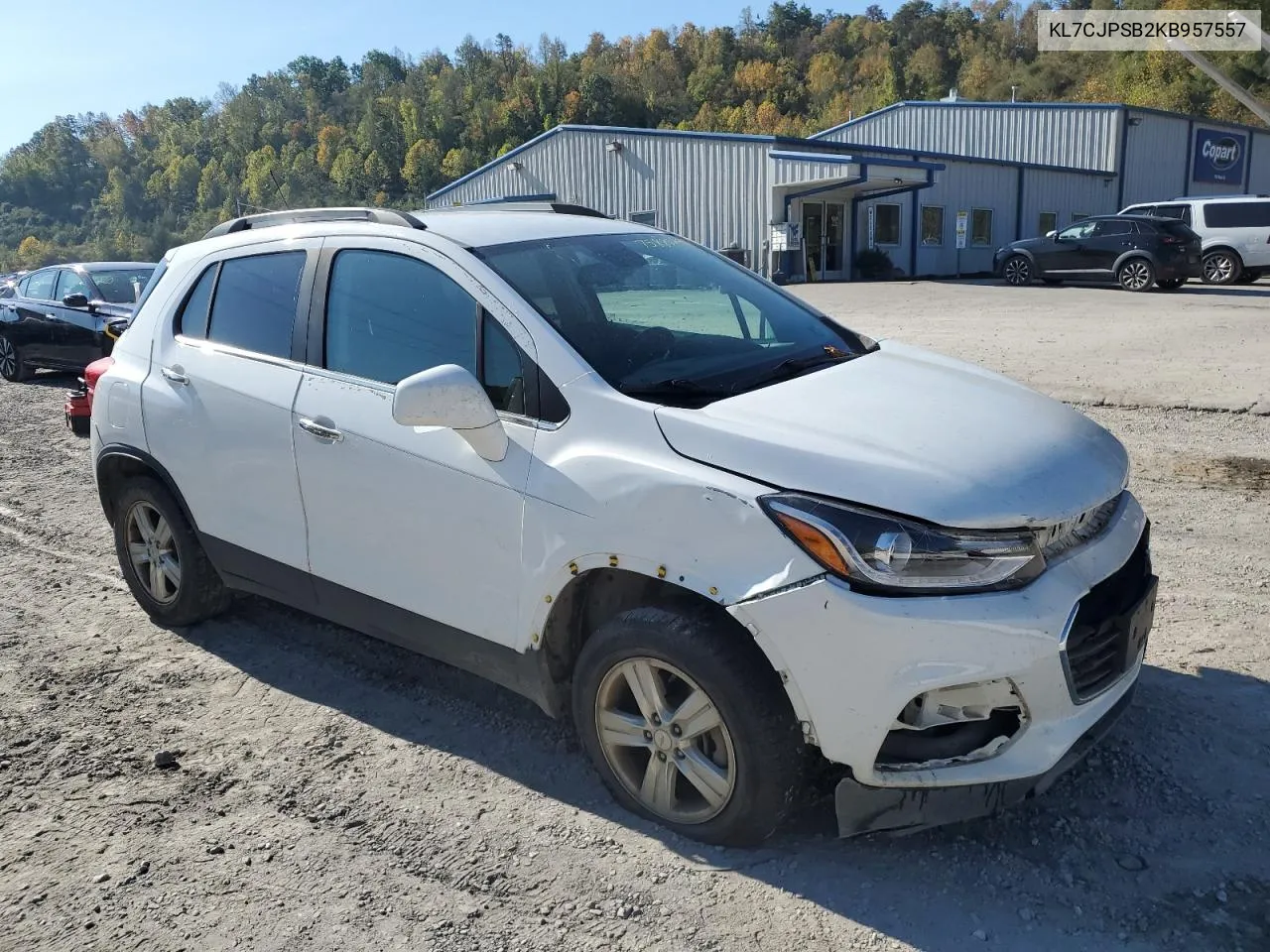 2019 Chevrolet Trax 1Lt VIN: KL7CJPSB2KB957557 Lot: 75885294