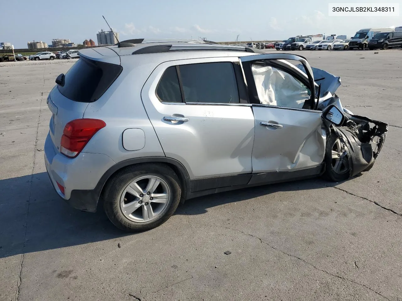 2019 Chevrolet Trax 1Lt VIN: 3GNCJLSB2KL348311 Lot: 76003684