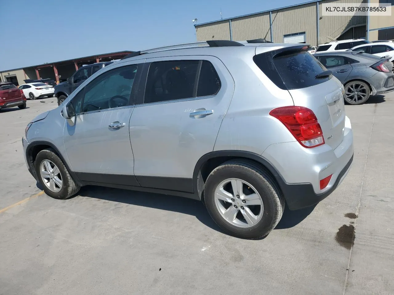 2019 Chevrolet Trax 1Lt VIN: KL7CJLSB7KB785633 Lot: 76023644