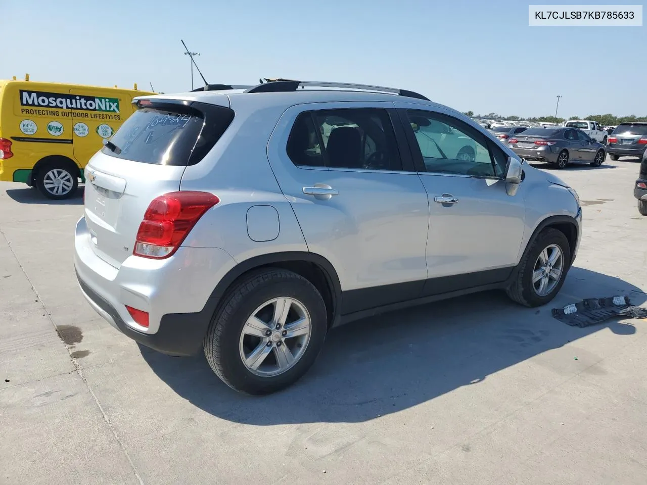 2019 Chevrolet Trax 1Lt VIN: KL7CJLSB7KB785633 Lot: 76023644