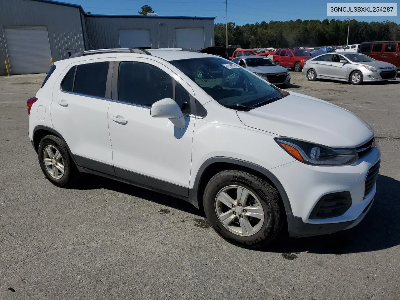 2019 Chevrolet Trax 1Lt VIN: 3GNCJLSBXKL254287 Lot: 76115674