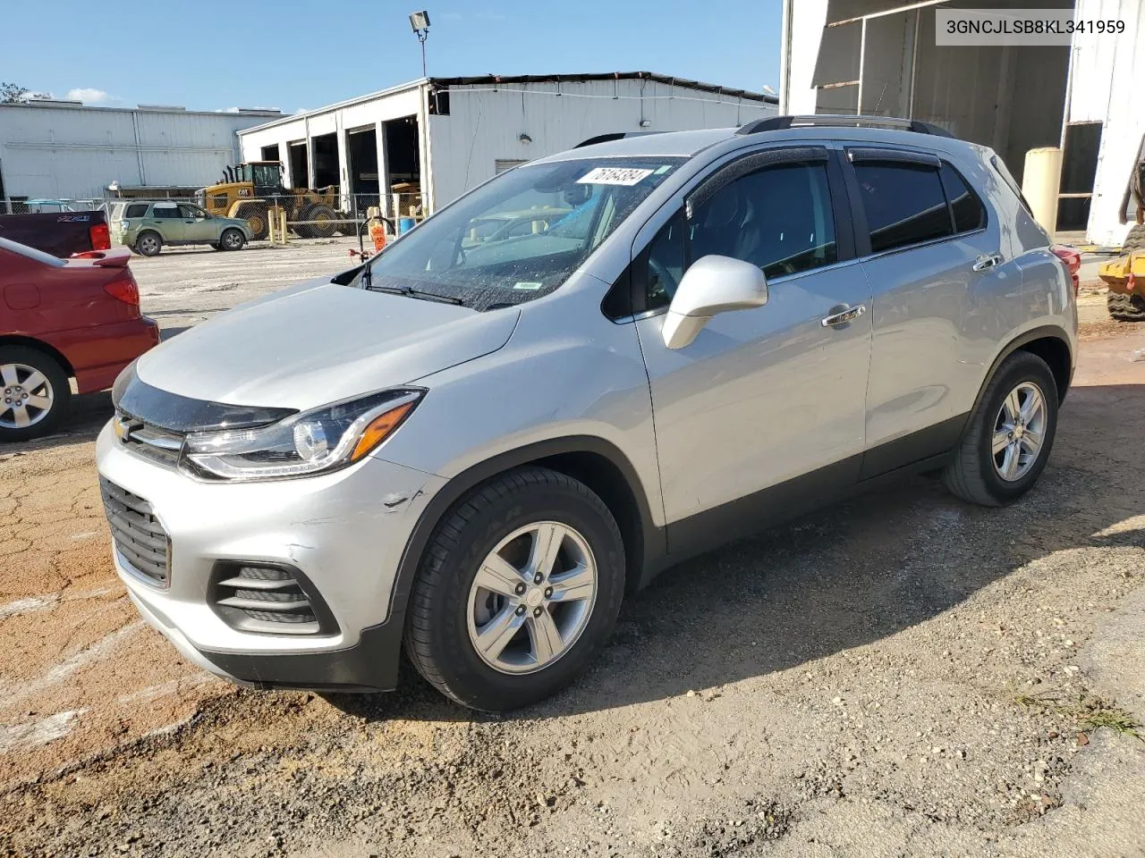 2019 Chevrolet Trax 1Lt VIN: 3GNCJLSB8KL341959 Lot: 76164384