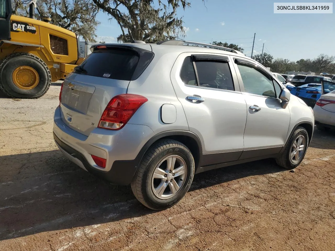 2019 Chevrolet Trax 1Lt VIN: 3GNCJLSB8KL341959 Lot: 76164384