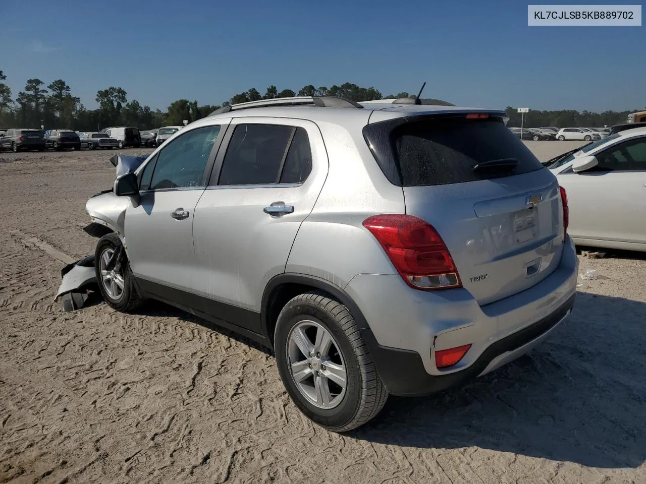 2019 Chevrolet Trax 1Lt VIN: KL7CJLSB5KB889702 Lot: 76324554