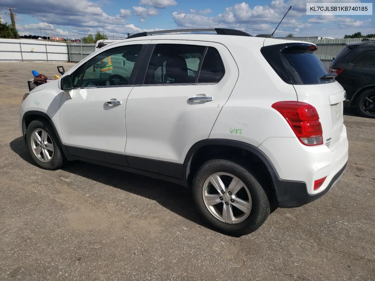 2019 Chevrolet Trax 1Lt VIN: KL7CJLSB1KB740185 Lot: 76324774