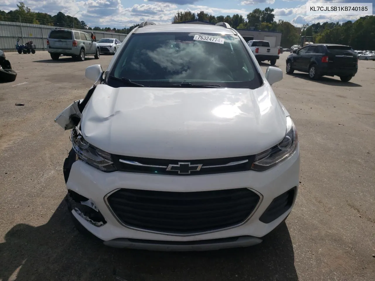 2019 Chevrolet Trax 1Lt VIN: KL7CJLSB1KB740185 Lot: 76324774