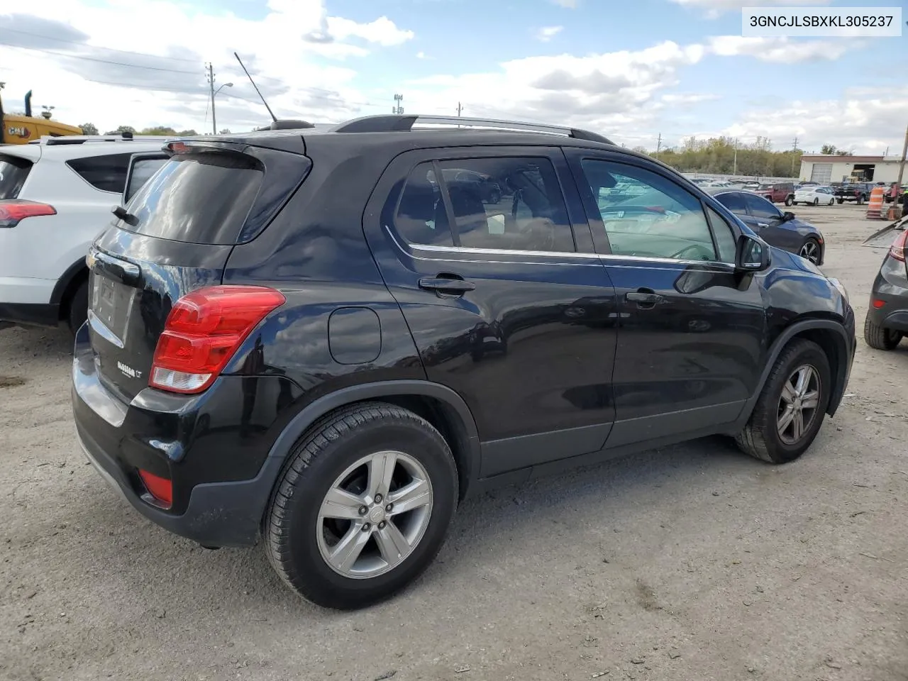 2019 Chevrolet Trax 1Lt VIN: 3GNCJLSBXKL305237 Lot: 76383134