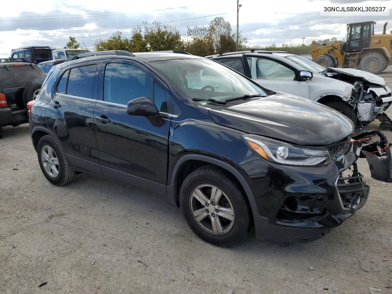 2019 Chevrolet Trax 1Lt VIN: 3GNCJLSBXKL305237 Lot: 76383134