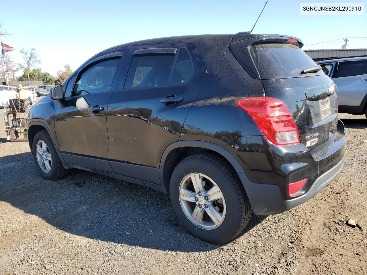 2019 Chevrolet Trax Ls VIN: 3GNCJNSB2KL290910 Lot: 76726814