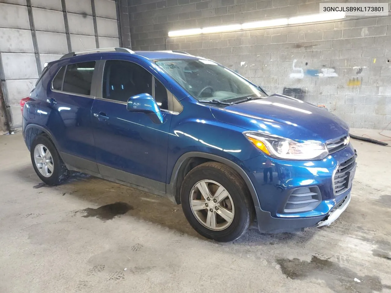 2019 Chevrolet Trax 1Lt VIN: 3GNCJLSB9KL173801 Lot: 76745874