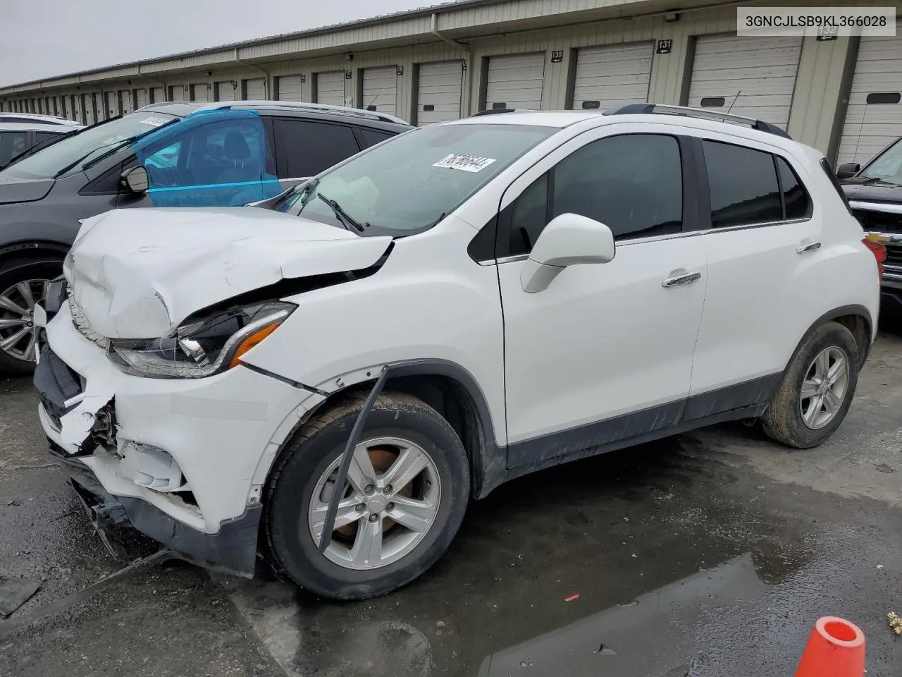 2019 Chevrolet Trax 1Lt VIN: 3GNCJLSB9KL366028 Lot: 76786644