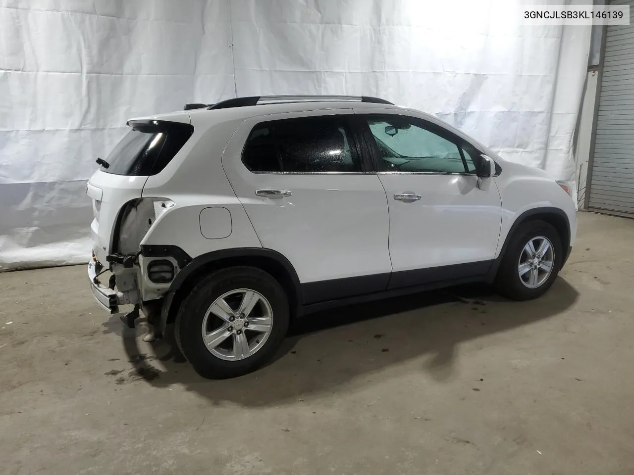 2019 Chevrolet Trax 1Lt VIN: 3GNCJLSB3KL146139 Lot: 76974664