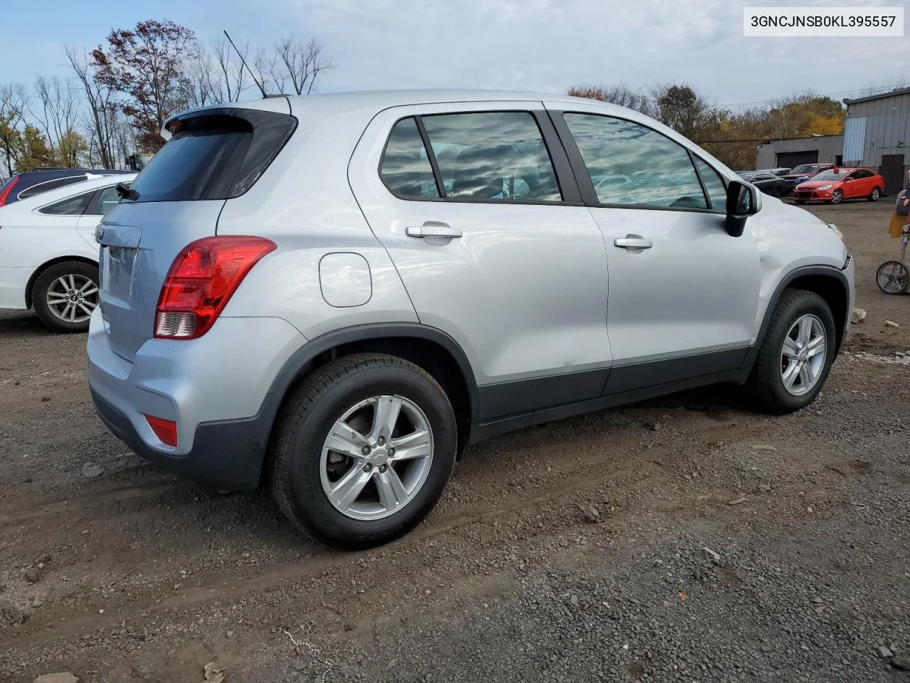 2019 Chevrolet Trax Ls VIN: 3GNCJNSB0KL395557 Lot: 77457954