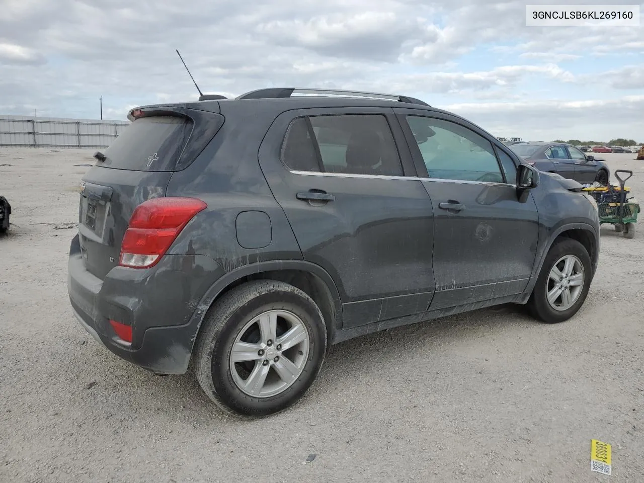 2019 Chevrolet Trax 1Lt VIN: 3GNCJLSB6KL269160 Lot: 77487004