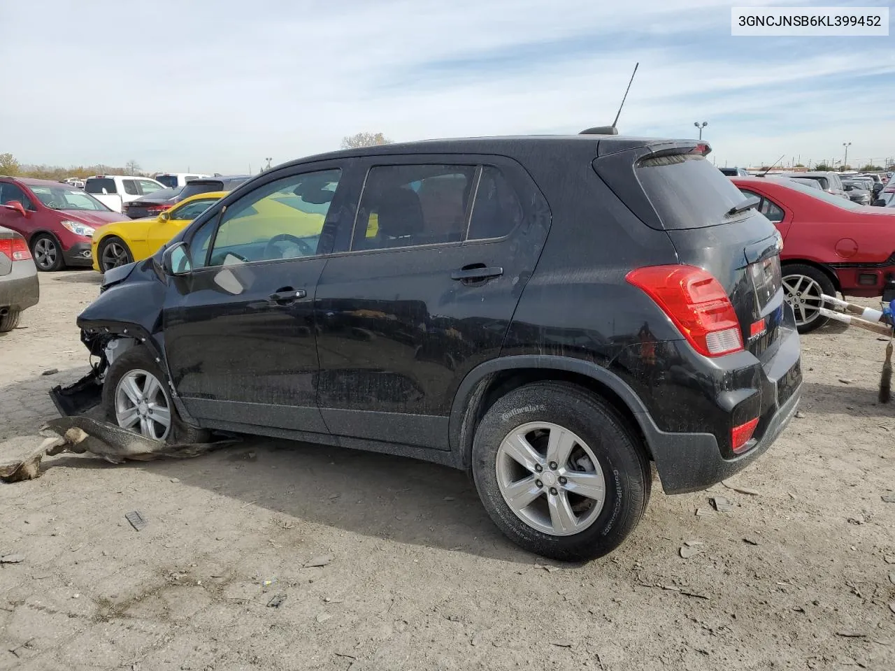 2019 Chevrolet Trax Ls VIN: 3GNCJNSB6KL399452 Lot: 77683244