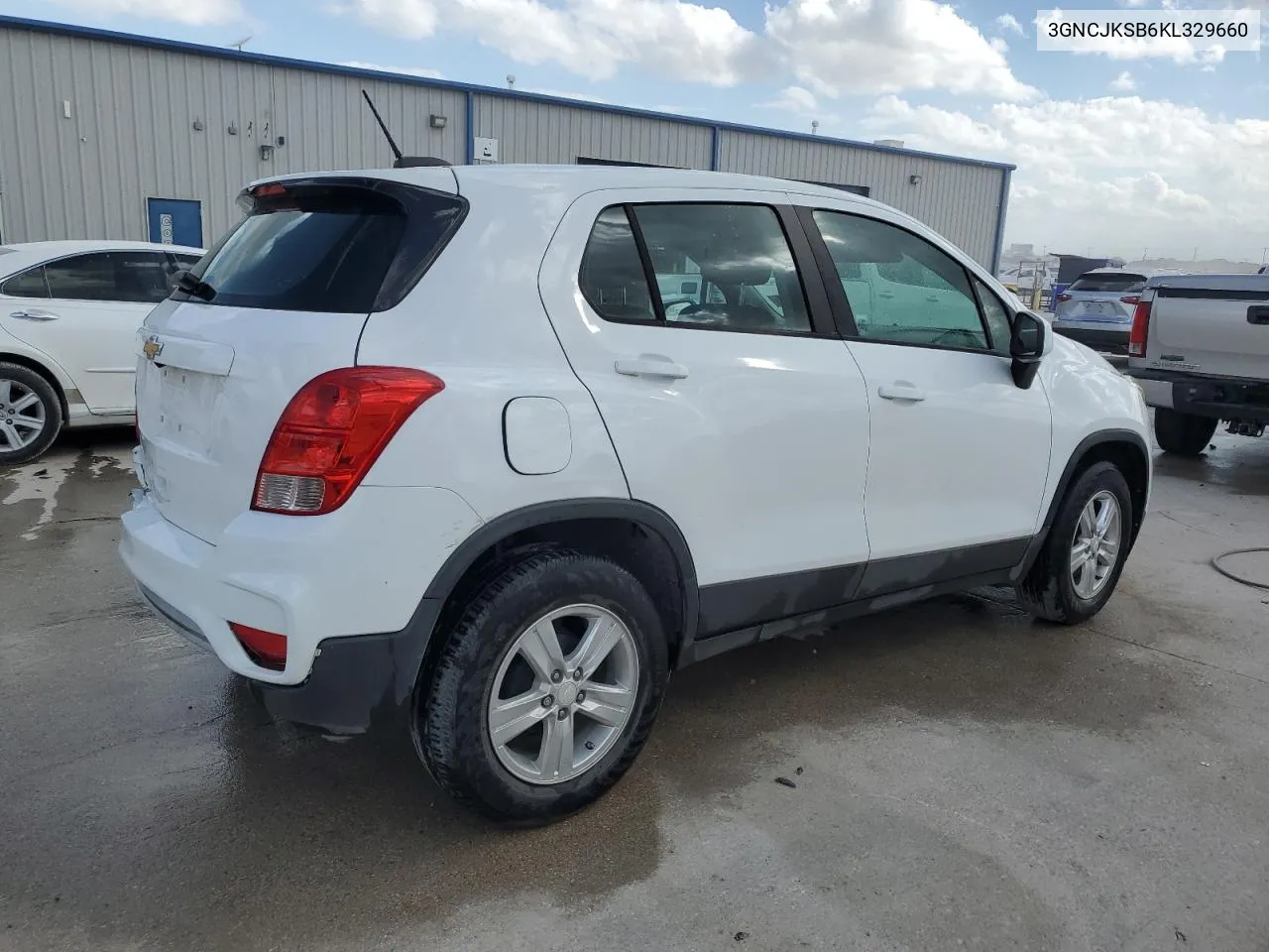 2019 Chevrolet Trax Ls VIN: 3GNCJKSB6KL329660 Lot: 77695834