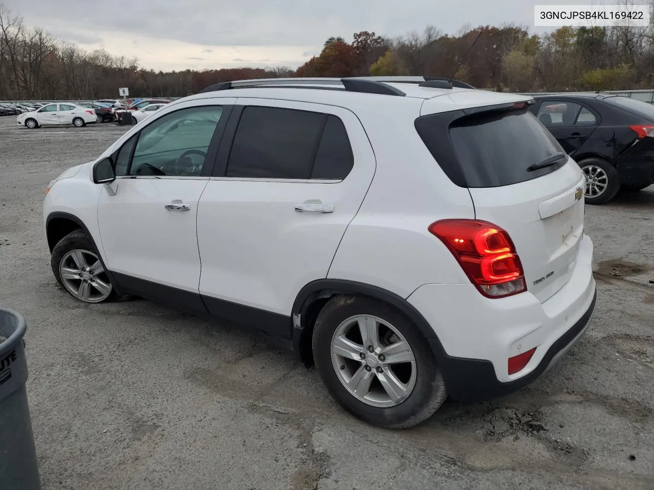 2019 Chevrolet Trax 1Lt VIN: 3GNCJPSB4KL169422 Lot: 77703784