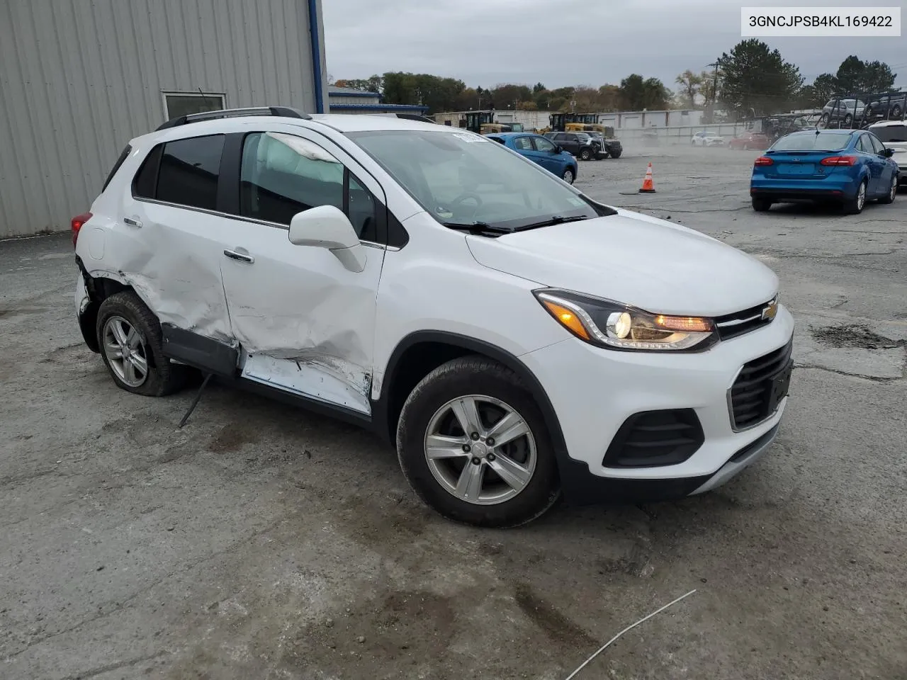 2019 Chevrolet Trax 1Lt VIN: 3GNCJPSB4KL169422 Lot: 77703784