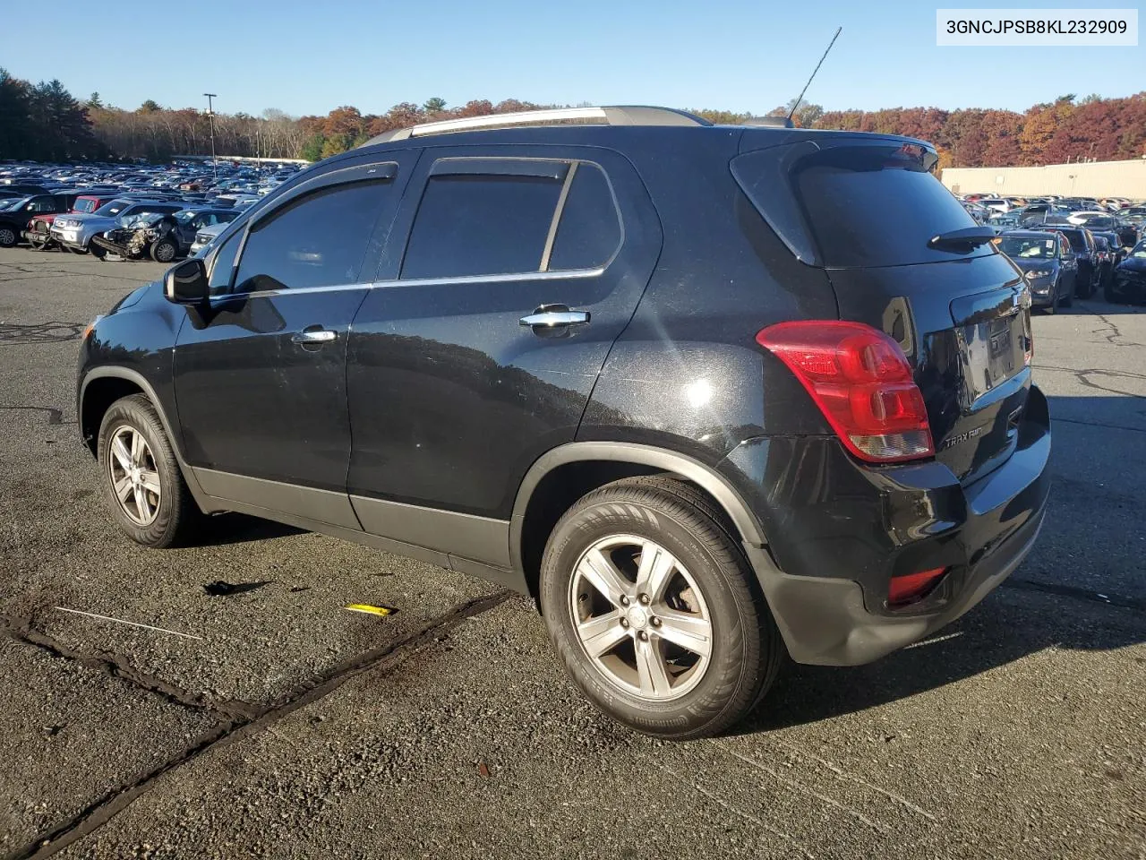 2019 Chevrolet Trax 1Lt VIN: 3GNCJPSB8KL232909 Lot: 77808414