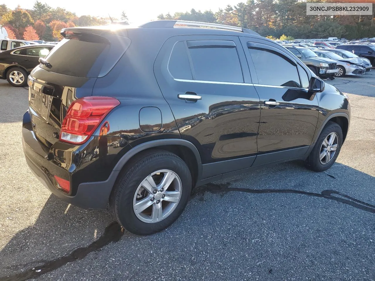 2019 Chevrolet Trax 1Lt VIN: 3GNCJPSB8KL232909 Lot: 77808414