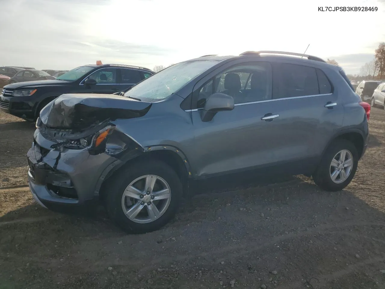 2019 Chevrolet Trax 1Lt VIN: KL7CJPSB3KB928469 Lot: 77822714