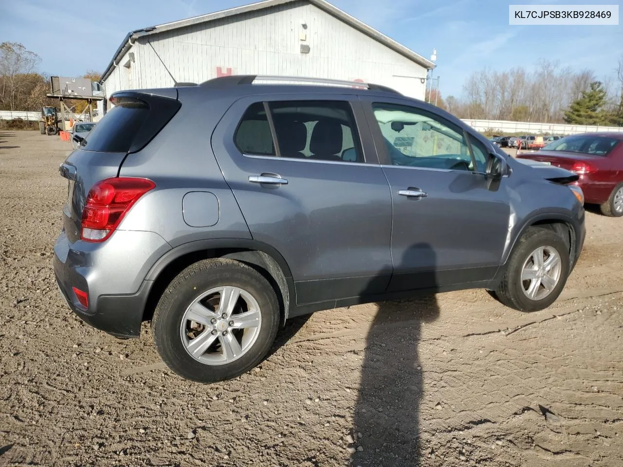 2019 Chevrolet Trax 1Lt VIN: KL7CJPSB3KB928469 Lot: 77822714