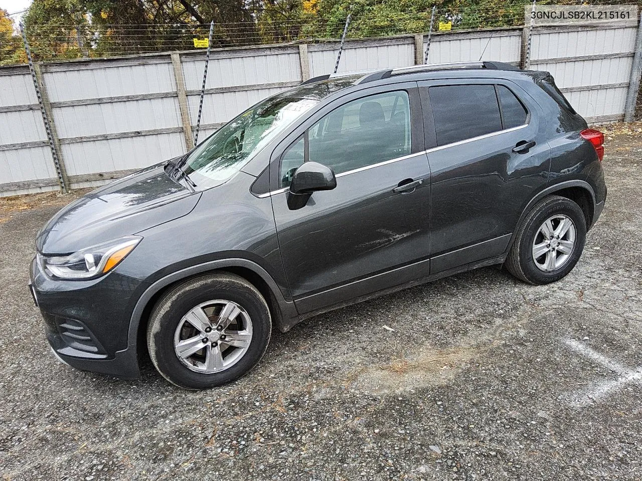 2019 Chevrolet Trax 1Lt VIN: 3GNCJLSB2KL215161 Lot: 77882434