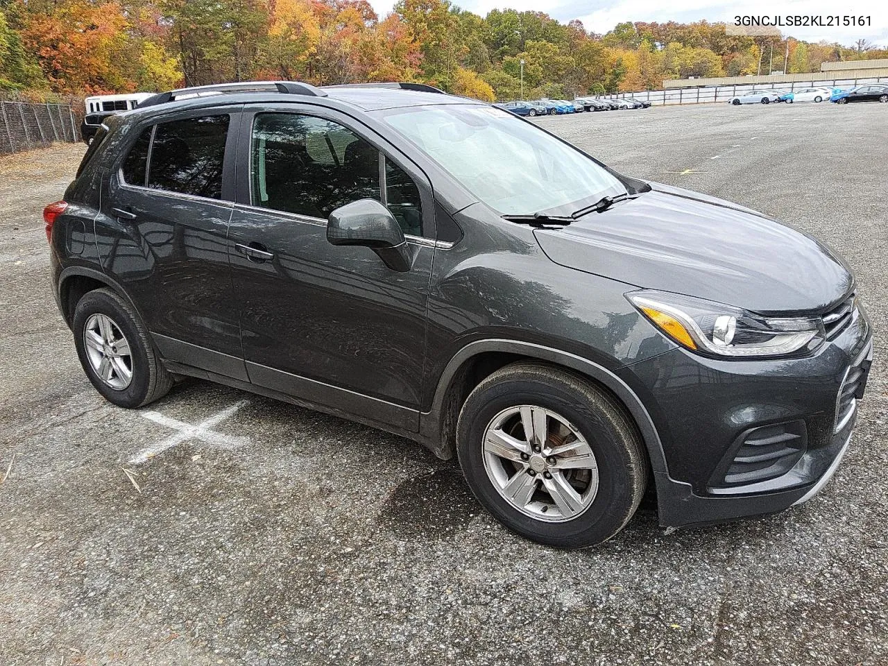 2019 Chevrolet Trax 1Lt VIN: 3GNCJLSB2KL215161 Lot: 77882434