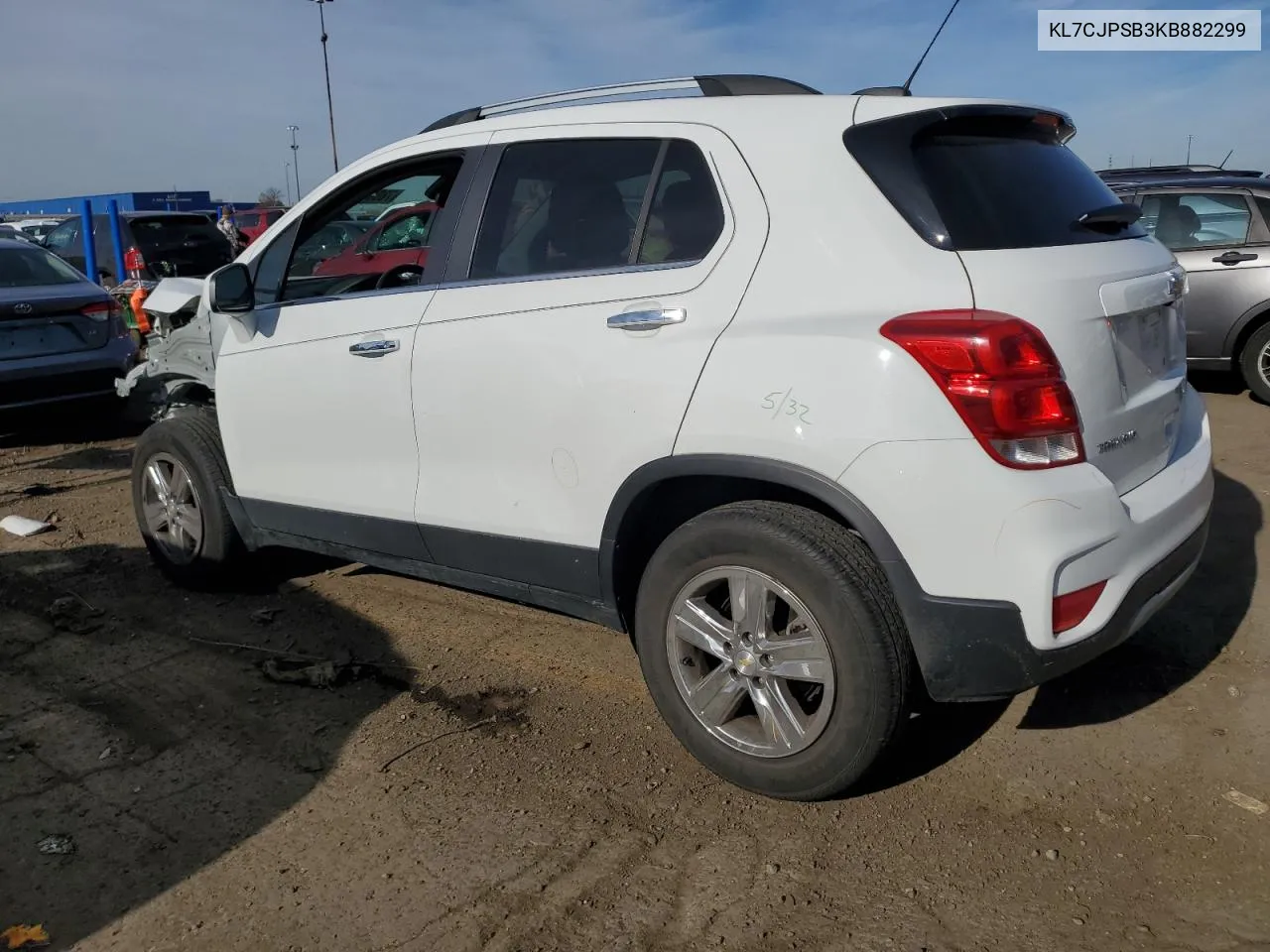 KL7CJPSB3KB882299 2019 Chevrolet Trax 1Lt