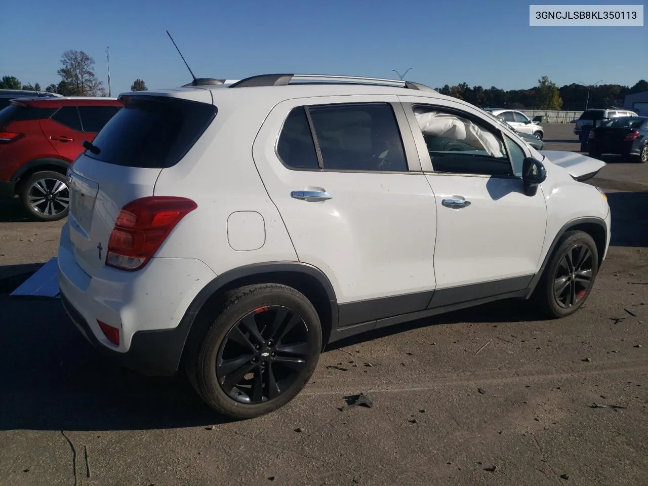 2019 Chevrolet Trax 1Lt VIN: 3GNCJLSB8KL350113 Lot: 78233674