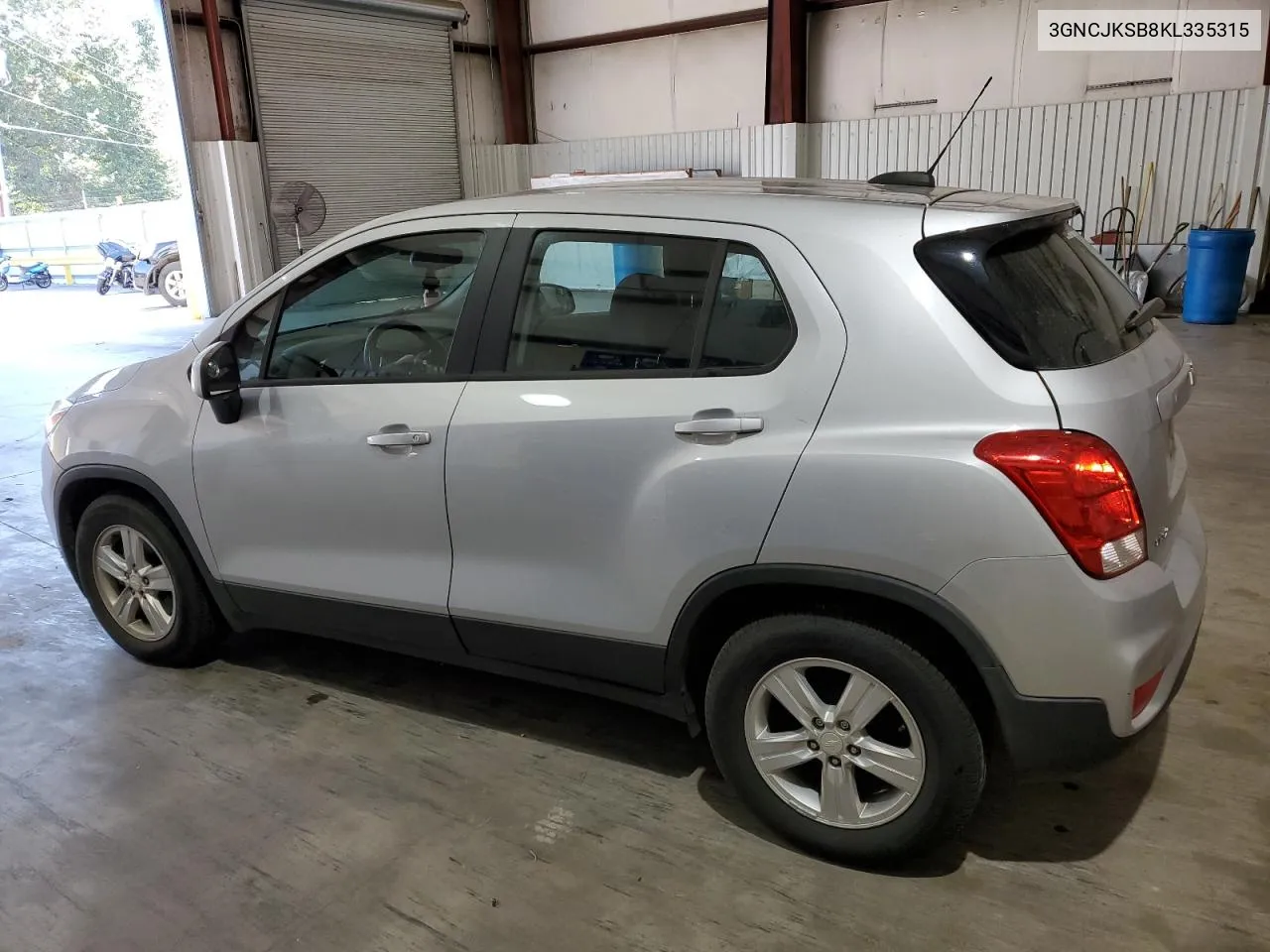 2019 Chevrolet Trax Ls VIN: 3GNCJKSB8KL335315 Lot: 78248454