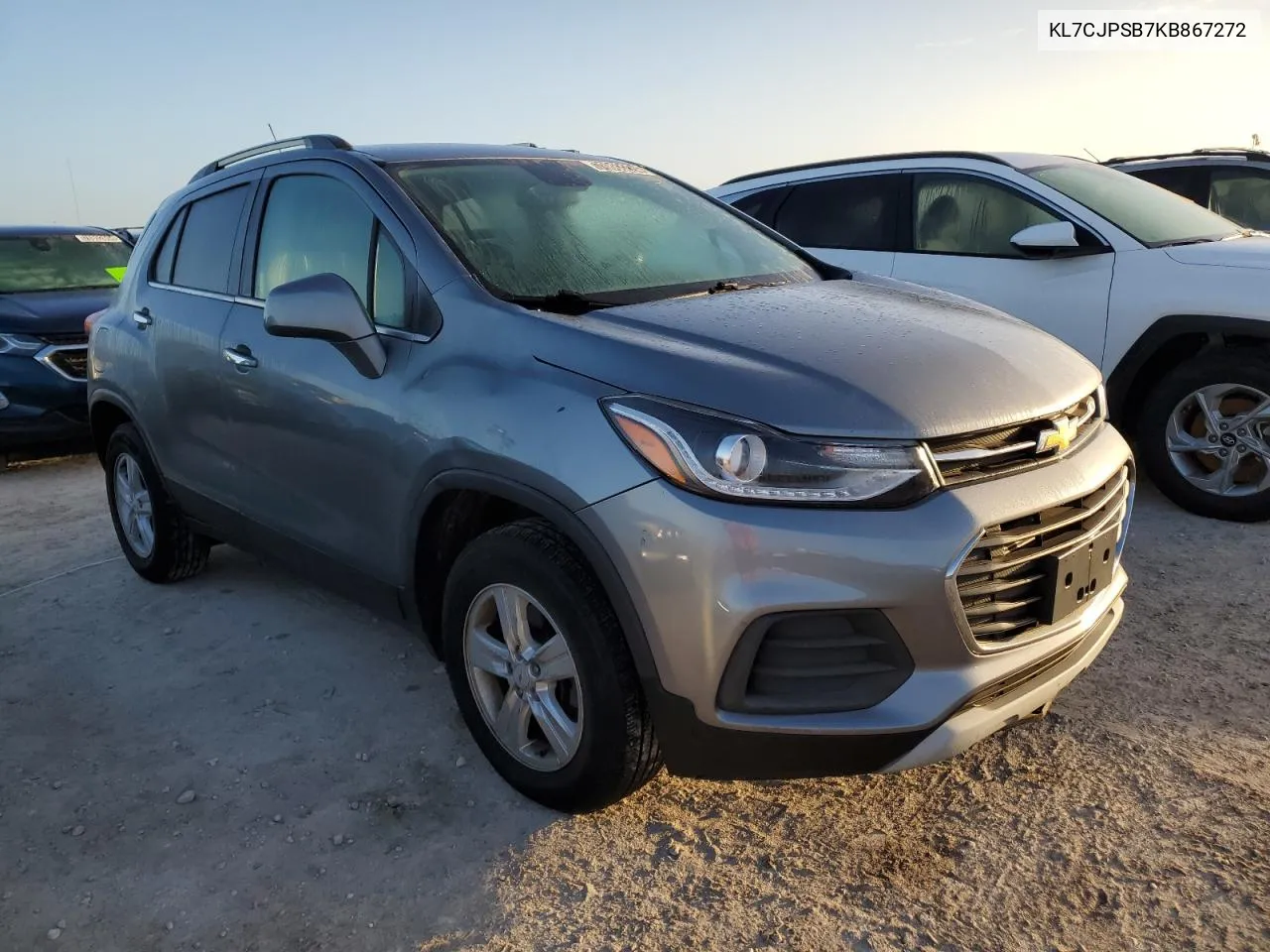 2019 Chevrolet Trax 1Lt VIN: KL7CJPSB7KB867272 Lot: 78883224