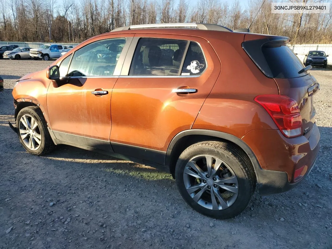 2019 Chevrolet Trax 1Lt VIN: 3GNCJPSB9KL279401 Lot: 78897384