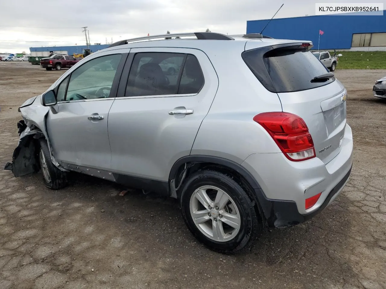 2019 Chevrolet Trax 1Lt VIN: KL7CJPSBXKB952641 Lot: 78962584